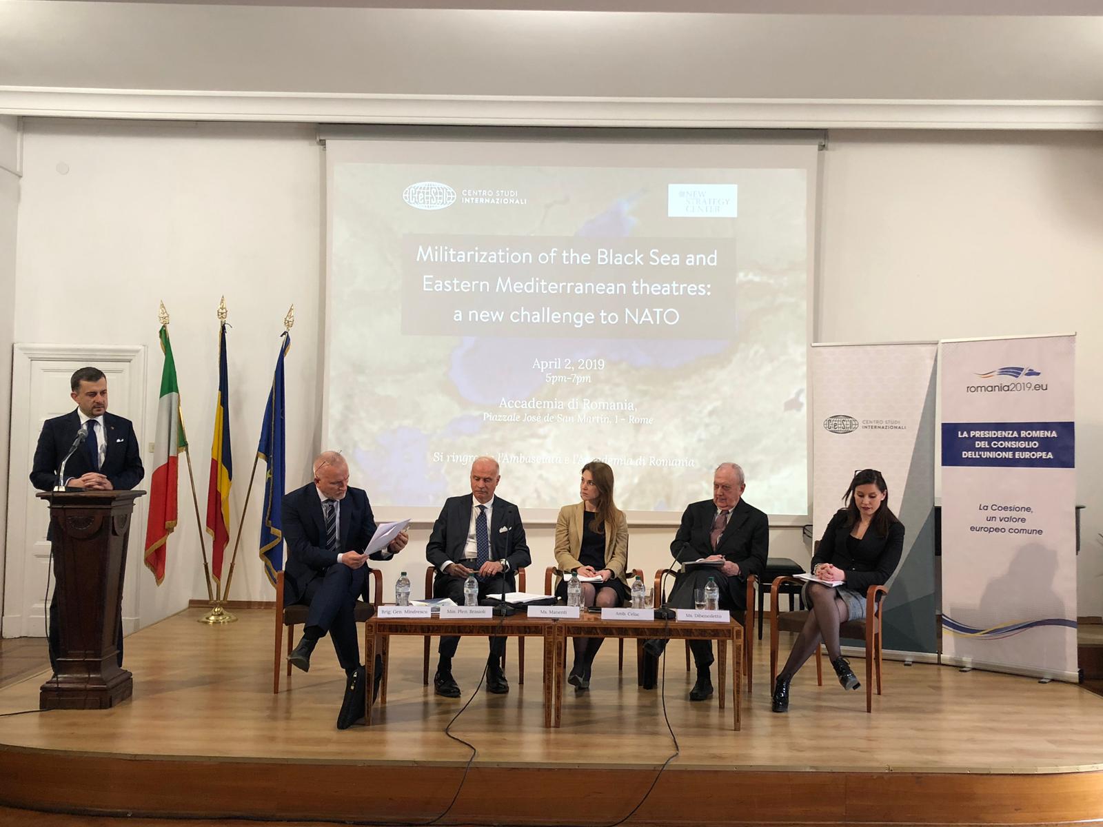 New Strategy Center in Rome: the presentation of a new policy paper conducted together with Centro Studi Internazionali (Ce.S.I)