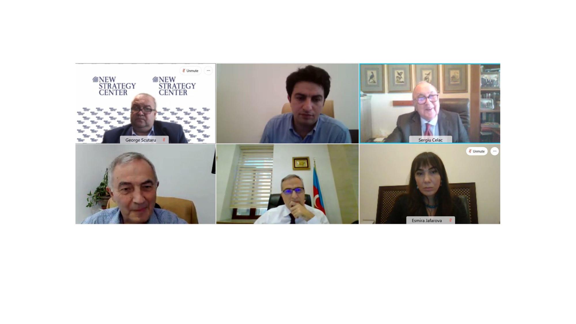 Dialog NSC cu experți azeri despre situația de securitate din regiunea Caucazului