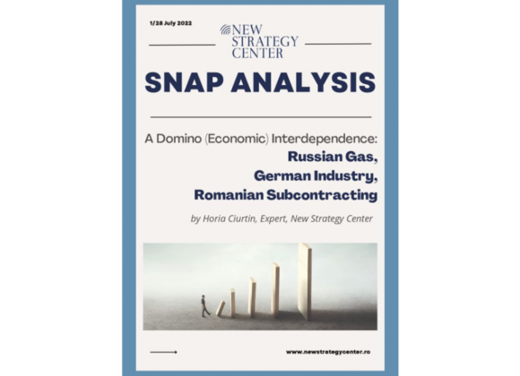 SNAP ANALYSIS – A Domino (Economic) Interdependence: Russian Gas, German Industry, Romanian Subcontracting