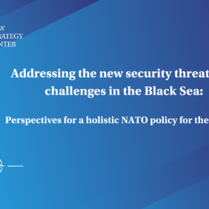 Addressing the new security threats and challenges in the Black Sea: Perspectives for a holistic NATO policy for the region