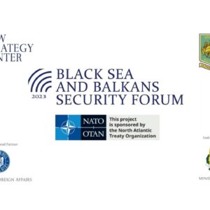 Reminder Black Sea and Balkans Security Forum
