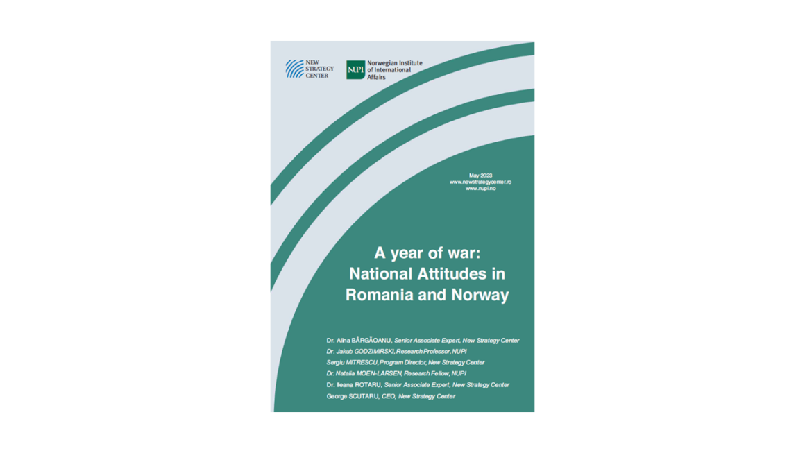 A year of War – National Attitudes in Romania and Norway policy