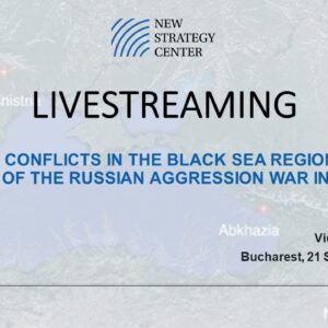 LIVESTREAMING: Frozen Conflicts in the Heat of War. The Changing Tide in the Black Sea Region
