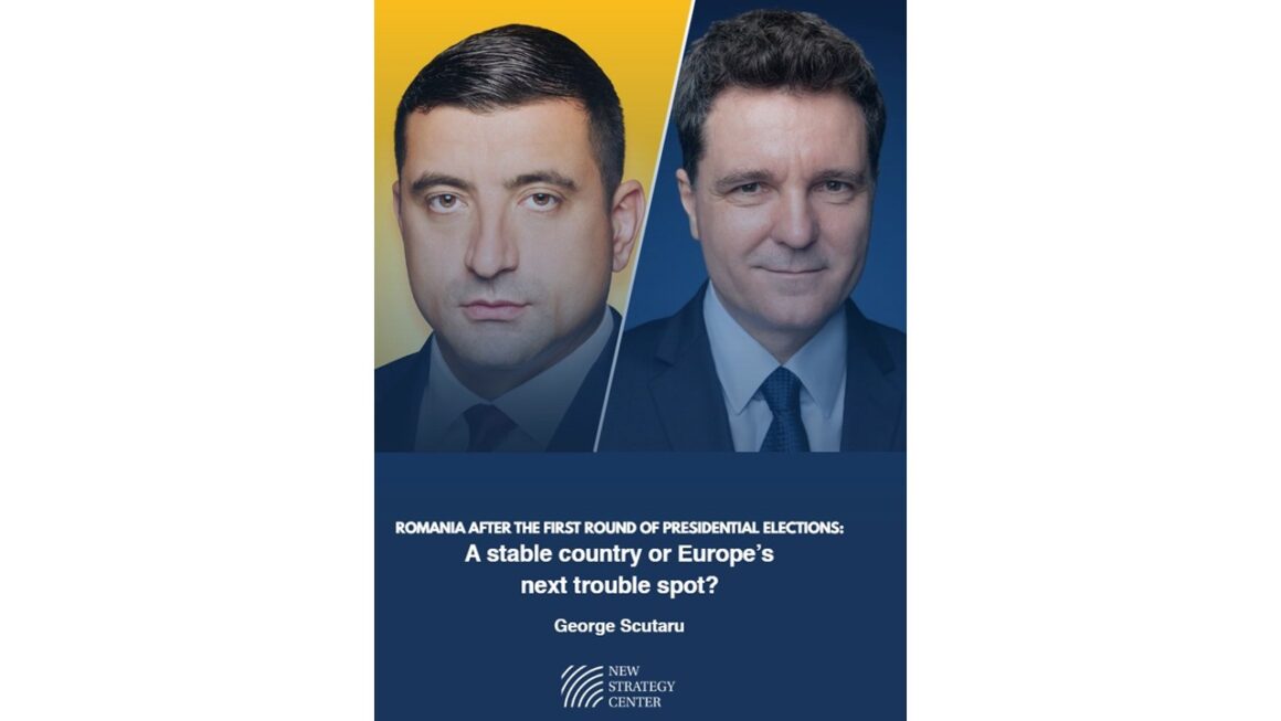 New Microsoft PowerPoint Presentation Romania after the First Round of Presidential Elections