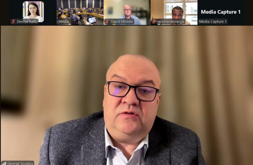 NSC – prezentare dedicată Mării Negre la Universitatea din Pretoria