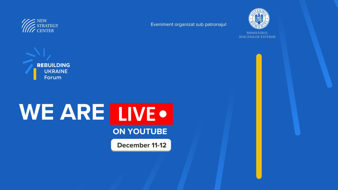 Rebuilding Ukraine Live Rebuilding Ukraine Forum: Panel VIIb.