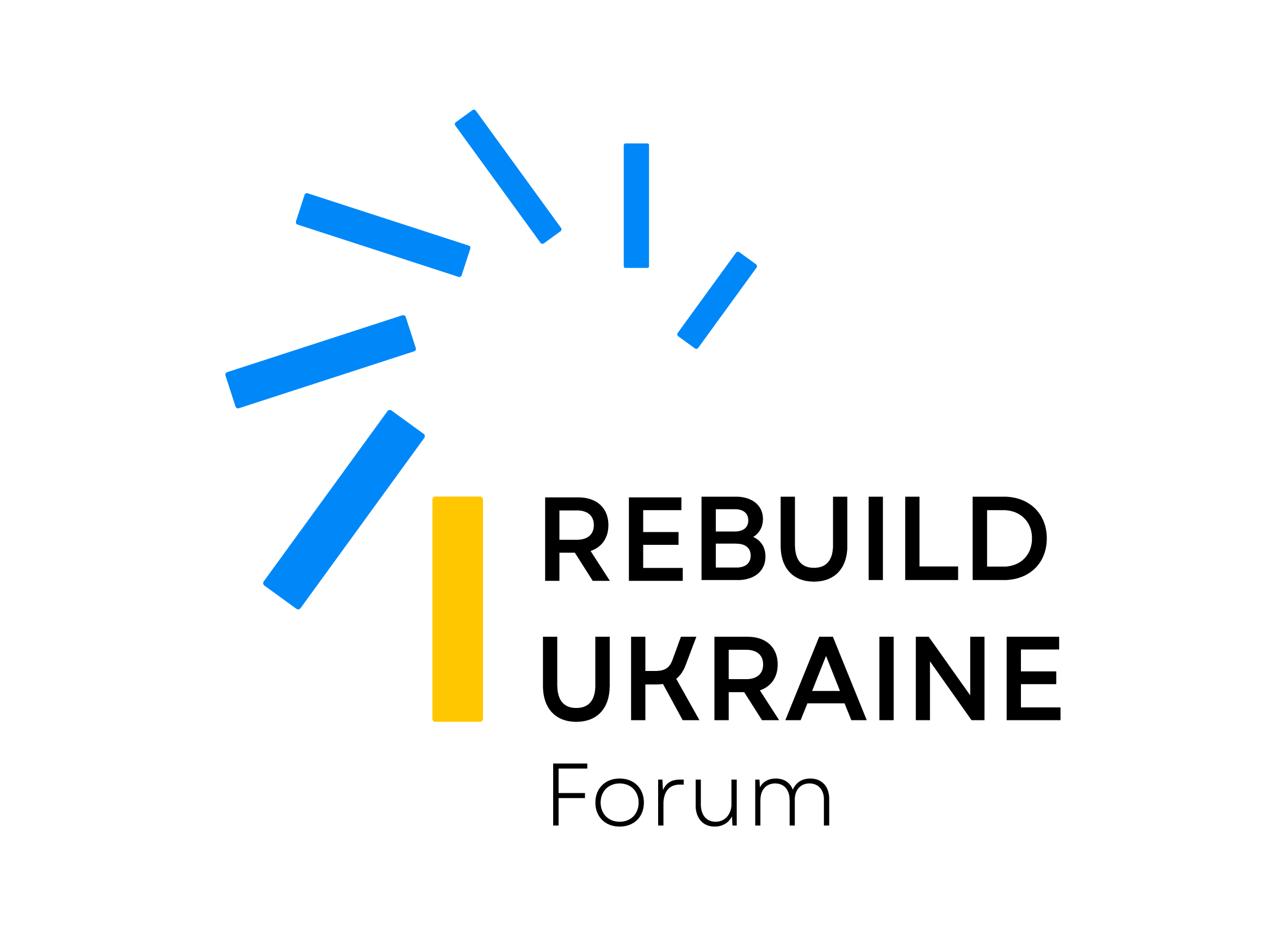 Логотип форуму Rebuilding Ukraine