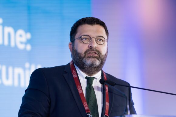Dan Neculăescu, Rebuild Ukraine Forum 2026 Dan Neculăescu, Minister of Foreign Affairs of Romania, Rebuild Ukraine Forum 2026