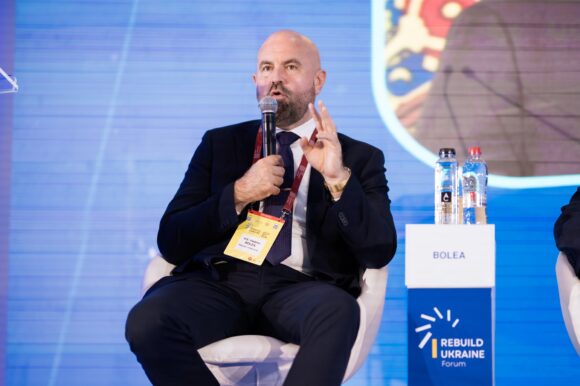 H.E. Vladimir Bolea, Deputy Prime Minister of the Republic of Moldova, Rebuild Ukraine Forum 2026 H.E. Vladimir Bolea, Deputy Prime Minister of the Republic of Moldova, Rebuild Ukraine Forum 2026