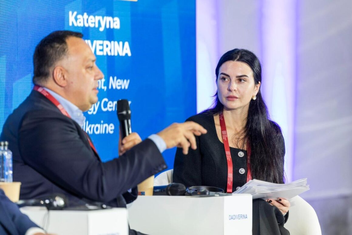 Volodymyr Chubirko and Kateryna Dadiverina, Panel Vc, Rebuild Ukraine Forum 2026