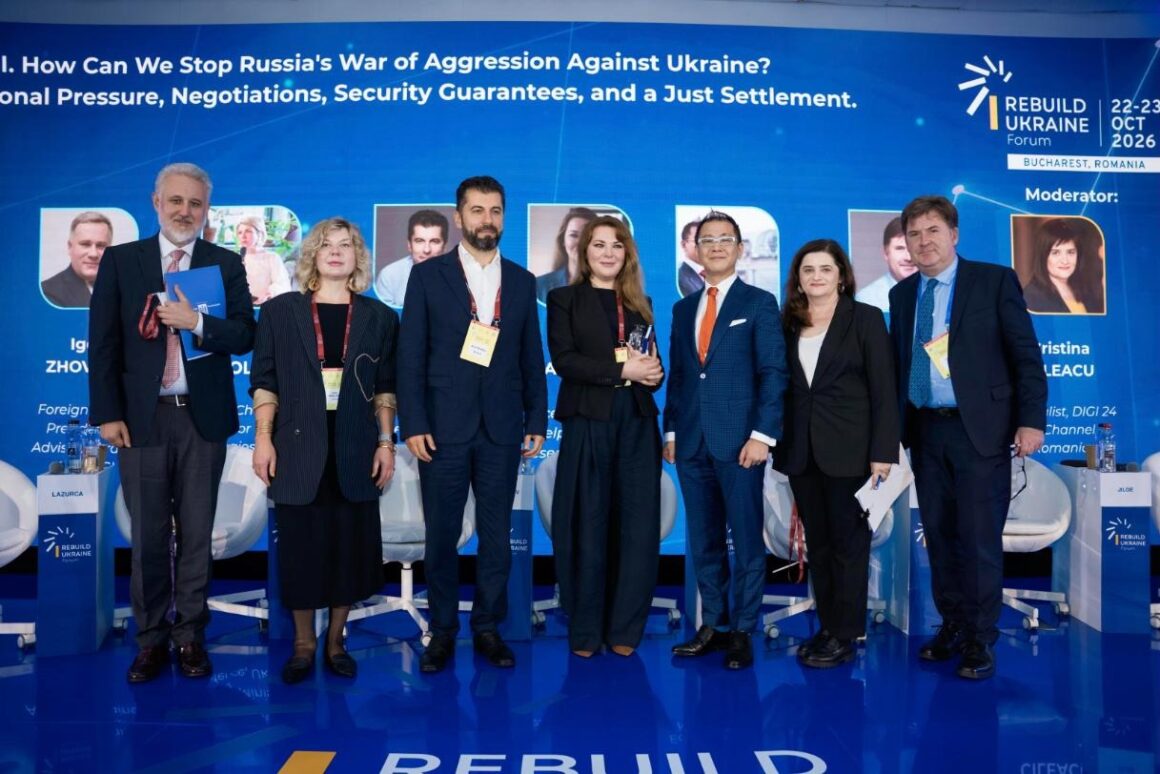 Speakers of Panel VIII, Rebuild Ukraine Forum 2026